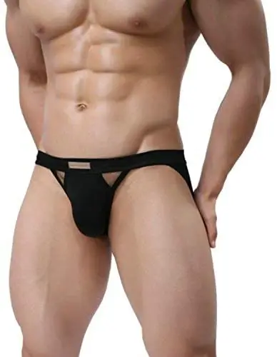 

custom thong Men's sexy underwear for gay jockstrap, White,black,orange,red