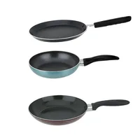 

UKW Kitchenwares Round Aluminum Stainless Steel Non Stick Frying Pan