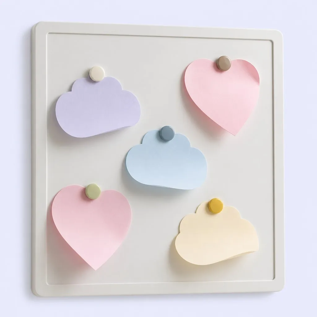 Home Magnetic Board Warm Message Notes