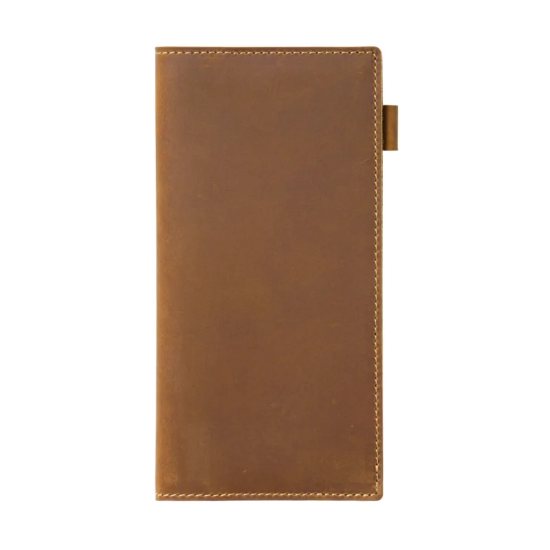 Custom Full Grain Leather Journal Notebook Vintage Traveling Jotter Diary Workbook with Loose-leaf Binding Hardcover Style