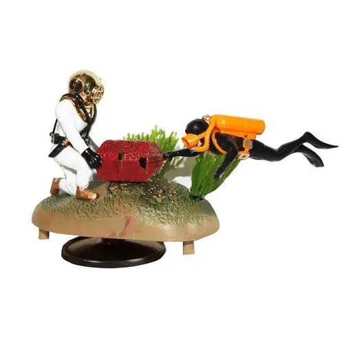 

2020 new hot sale innovative aquarium decorations seabed treasure live-action fish tank decoration