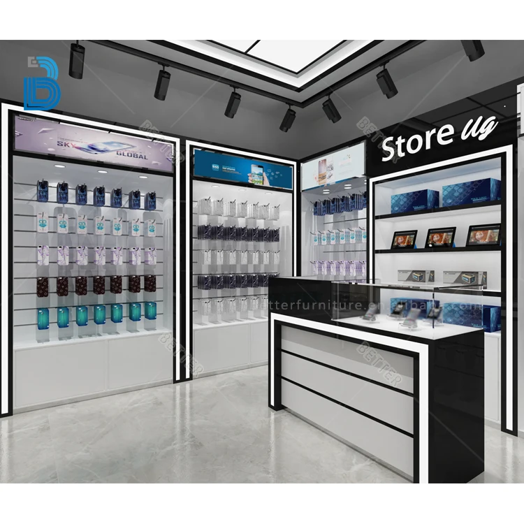 
2019 FactoryCell Phone Accessories Cabinet Display Stand For Mobile Phone Shop Decoration 