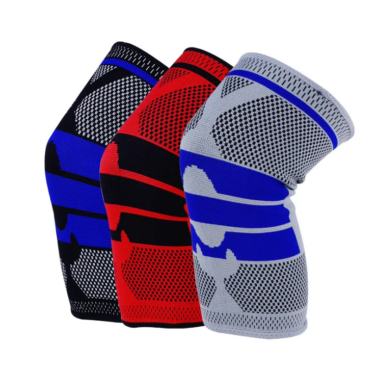 

Huanwei Knee Compression Non-slip Sleeve Support For Sports Protective Breathable Nylon Knee Pad, Customized color
