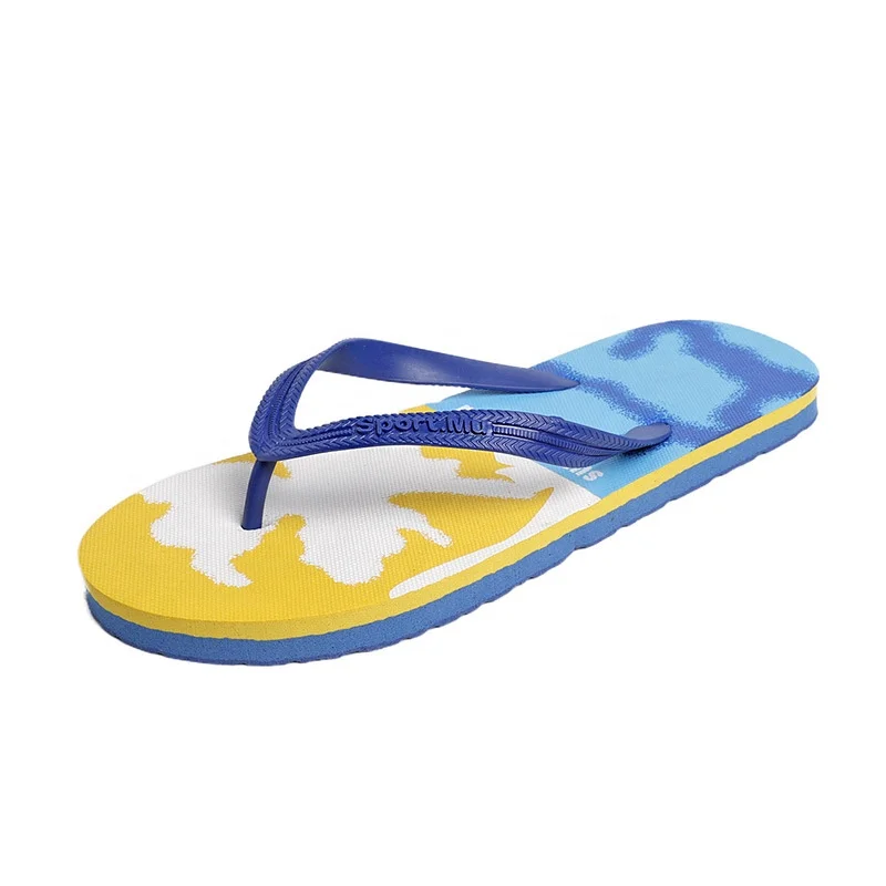 

Rubber Flip Flops Slipper Wholesale Flip-Flops Women Beach Nude Sandals Printed Slippers, Customized color