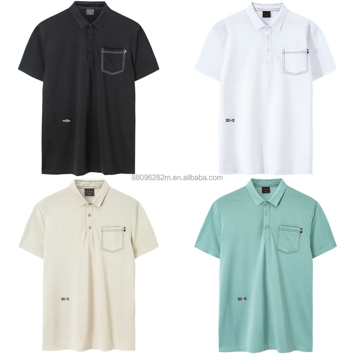 

Men's PoloT Shirts factory cotton men's golf shirts cheap wholesale women's Polo shirts men's t-shirts casual