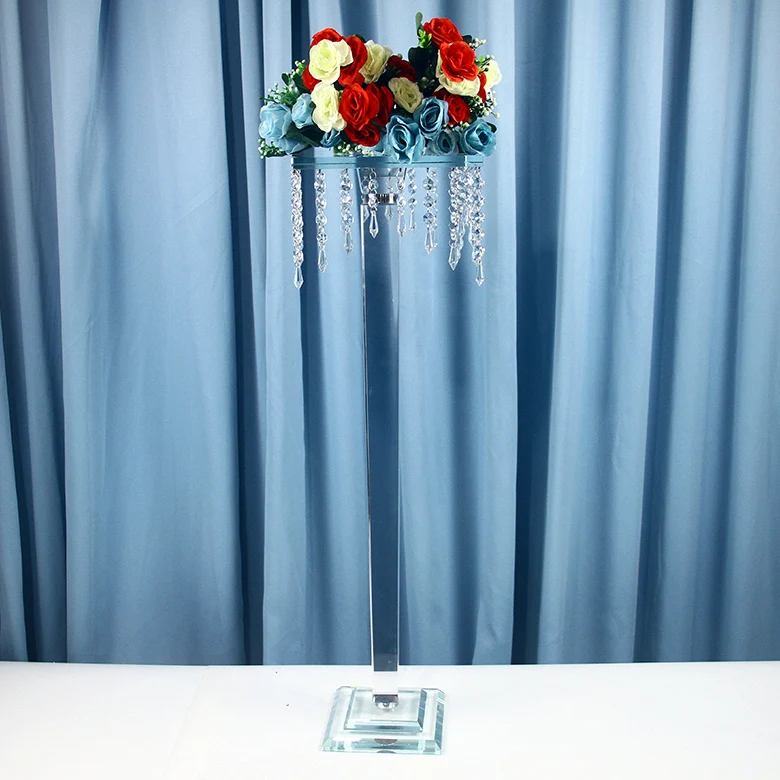 

Made in China spot wholesale for wedding decoration exquisite crystal flower stand