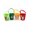 Wholesale Small Colorful Felt Halloween Tote Candy Buckets