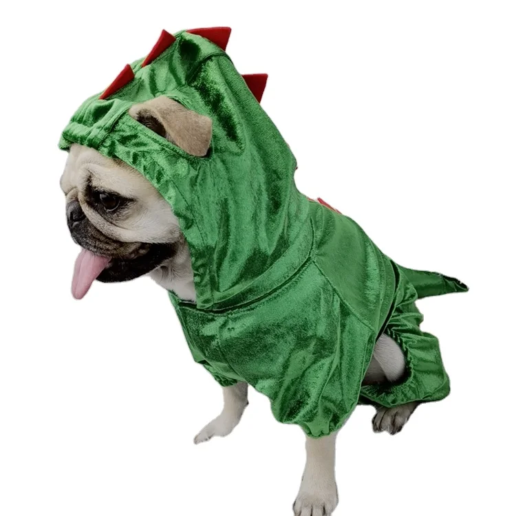 

Drop Shipping Pets Products Amazon Dinosaur Pet Fashion Apparel Pets Dogs Hoodies Clothing