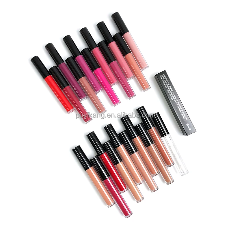 

Good quality nude matte private label custom liquid lipstick