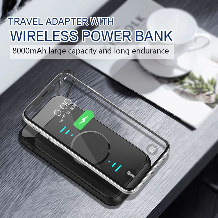 Dual Wireless Charger 2020 New Multifunctional Power Bank Factory Wholesale Iphone Dual Wireless Charger - ANKUX.COM