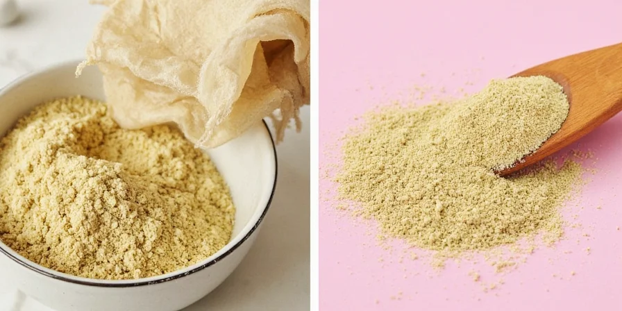 Chicken marinating with garlic powder