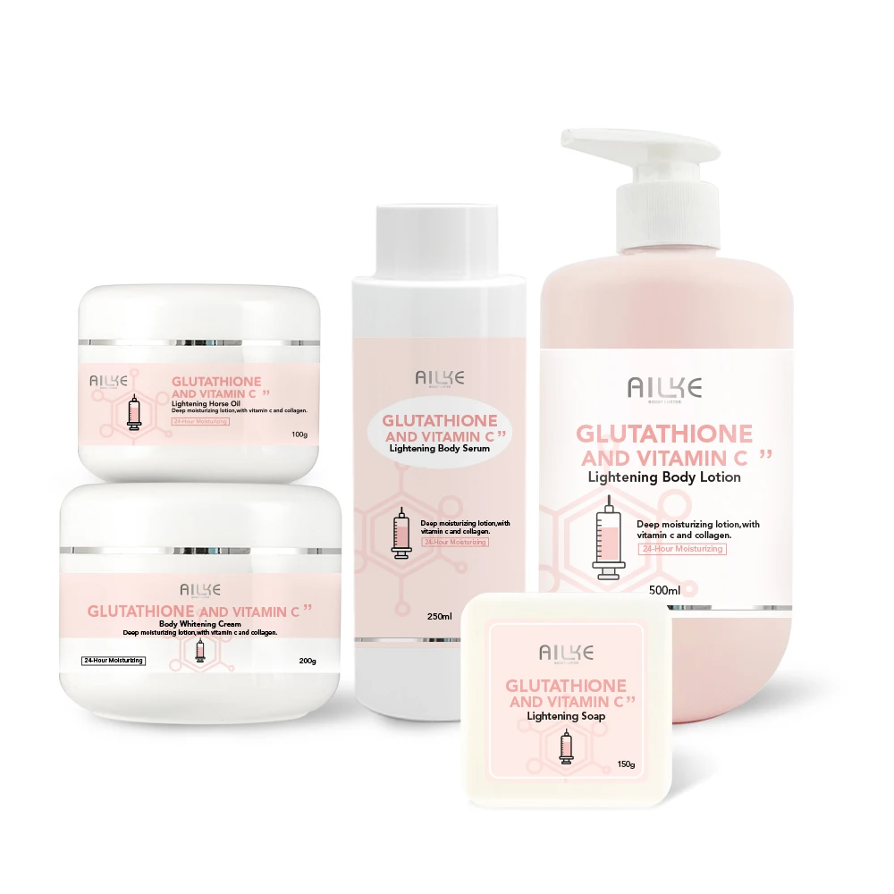 

Skin Whitening and Vitamin C Set 24 hours Moisturizing Skin Care Products Private Logo