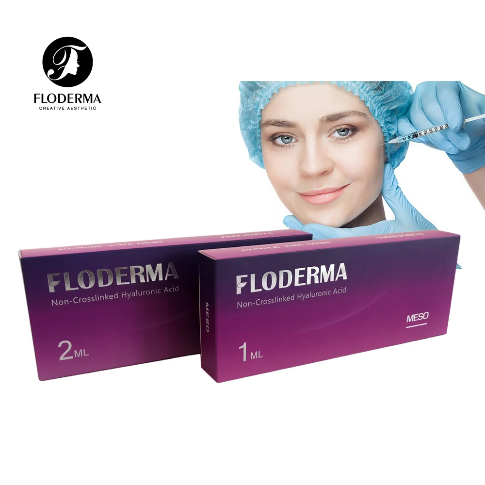 

FLODERMA HA MESO Anti aging hayluronic acid injection for Mesotherapy to Skin care, Transparent