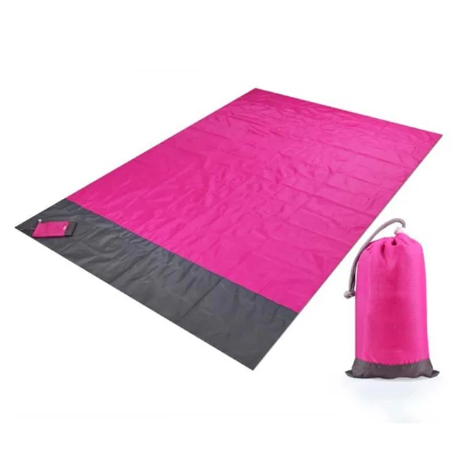 

TY Waterproof Beach Blanket Outdoor Portable Picnic Mat Camping Ground Mat Mattress Camping Camping Bed Sleeping Pad, Black