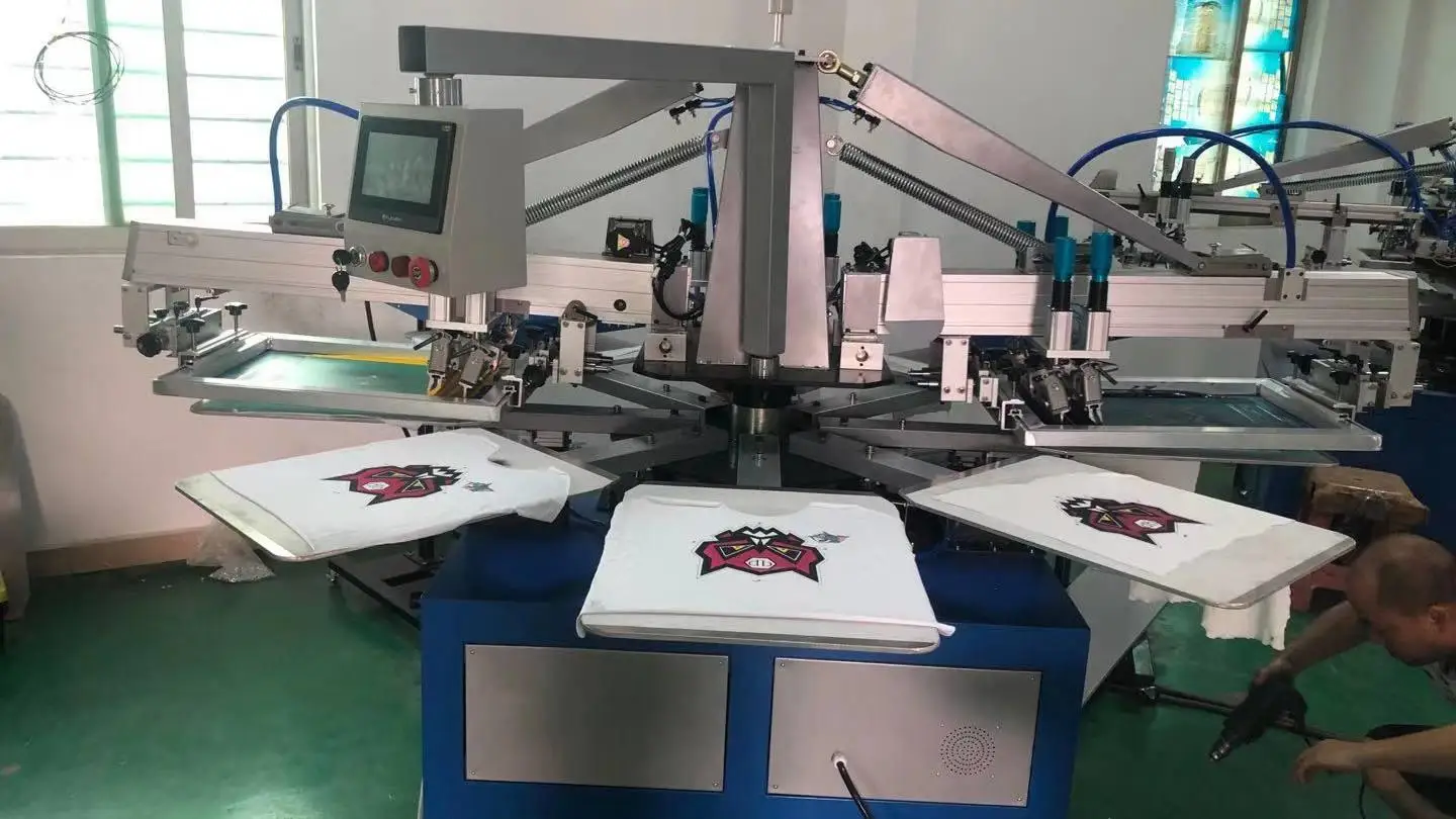 product big size automatic pneumatic sublimation transfer machine two stations-12