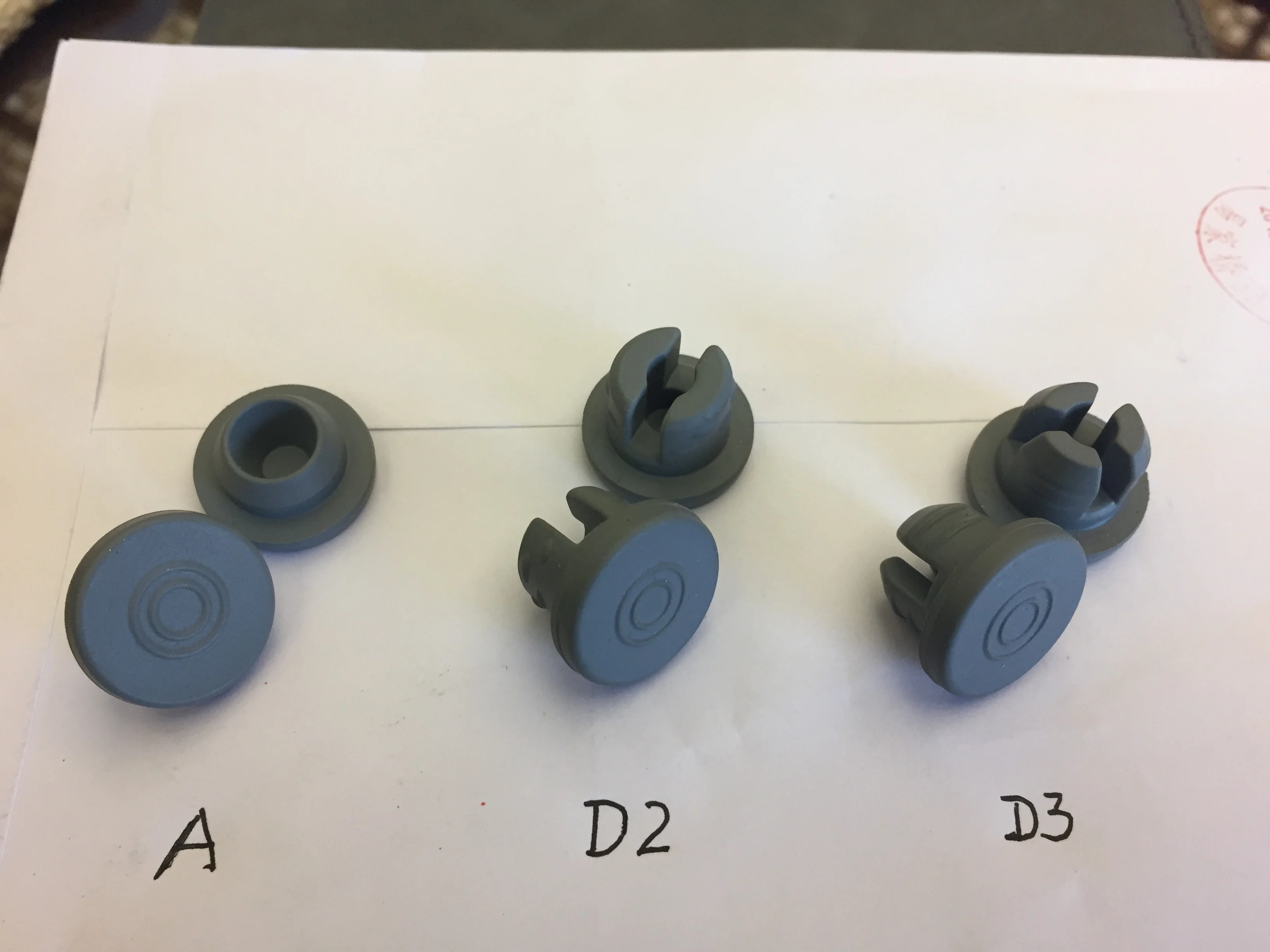 
Pharmaceutical butyl medical rubber stopper 