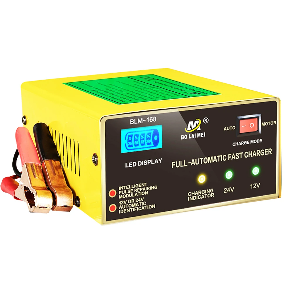 

Trending product 2019 new arrivals for 12v/24v 15ah car/electric bike battery charger, Yellow