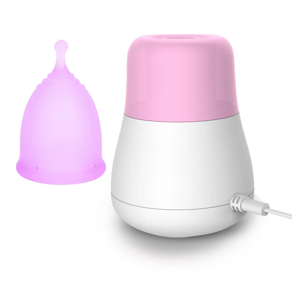 

2021 New women personal care machine female menstrual cup sterilizer, One color