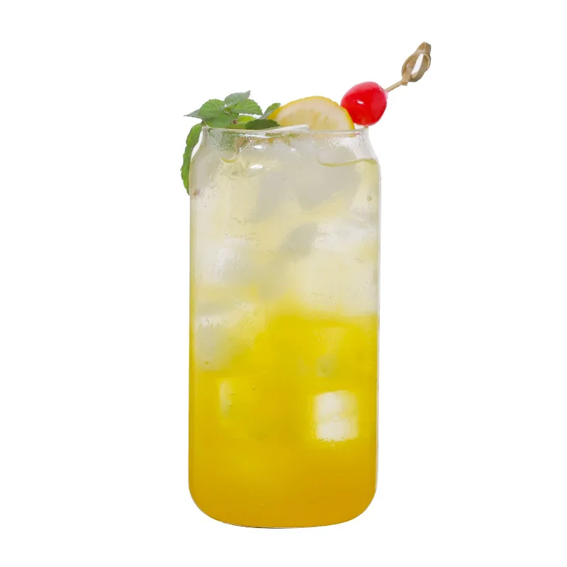 

Glass Bottle Design Single Wall Unbreakable Clear Milk Carton Borosilicate Glass Water Bottle With Straw