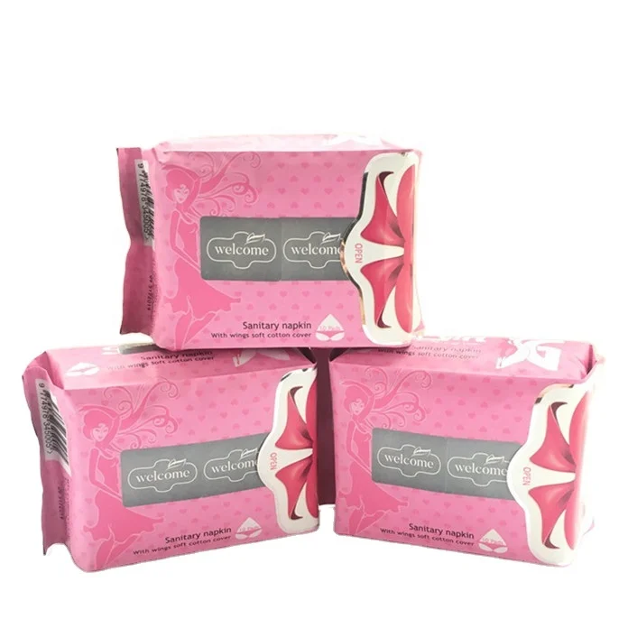 

Women Pads Feminine Sanitary Pads Biodegradable Hypoallergenic Herbal Infused Eco Sanitary Pad