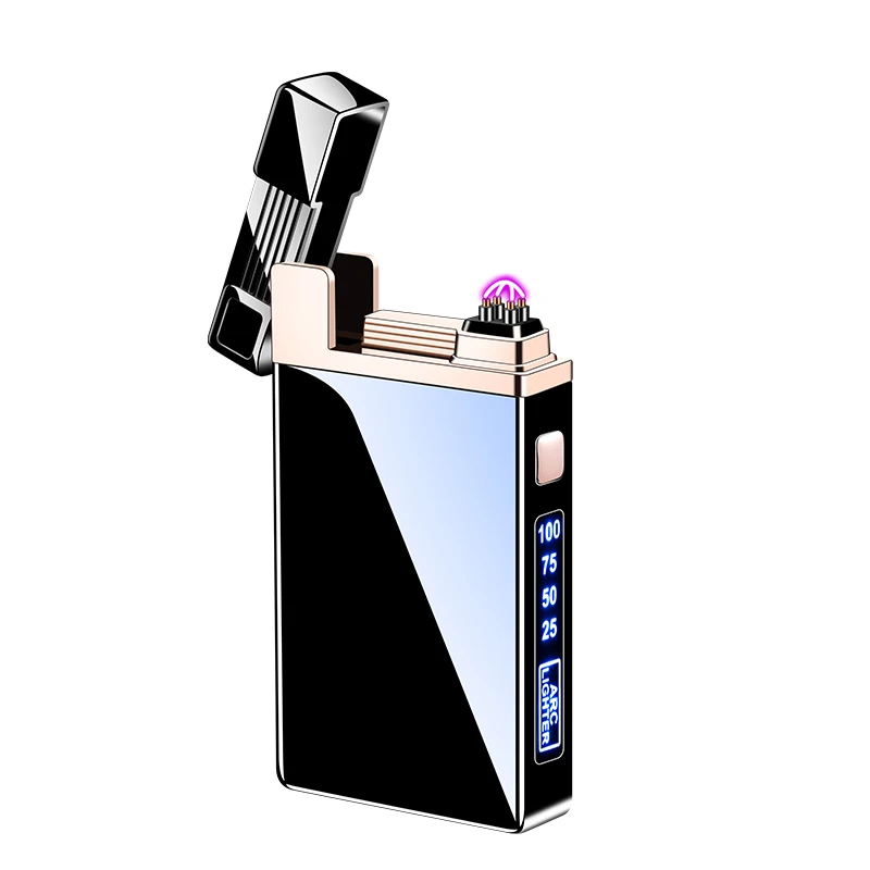

Debang Decorative Rechargeable Rechargeable Flameless LED Button LED Touch Switch electronic arc lighter