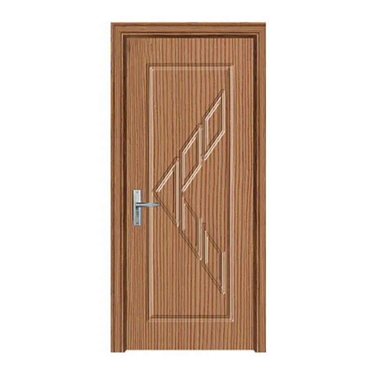 אוקה לבן אלון אגוז מודרני upvc pvc דלת