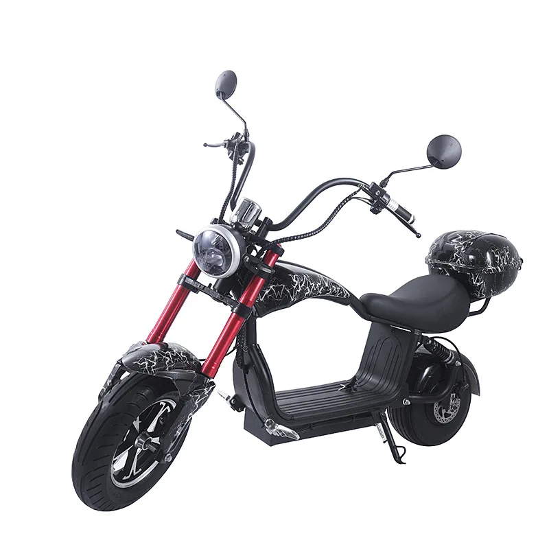

HEZZO EU warehouse amazon hot selling cheap self-balancing 2022 Electric Scooter 1000W 48V Electric Motorcycle Scooter Wholesale, As picture