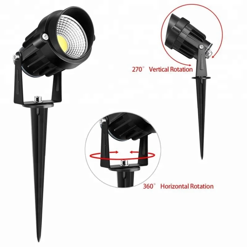 Ip65 Outdoor Landscape Spike Garden Light 3w 5w 7w Led Garden Light ...