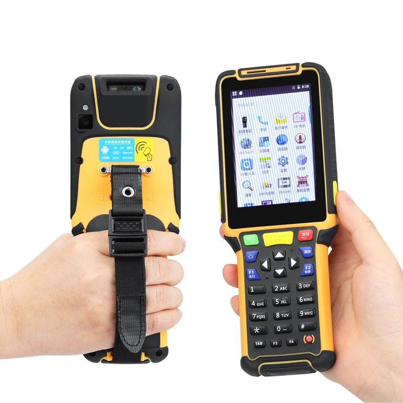 

Android 9.0 Wireless 1D 2D Barcode Scanner Handheld Pda Mobile Computer In Warehouse