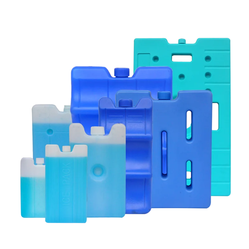 

factory direct sale QTOP plastic ice pack/ice box for cooler bag, Customized color