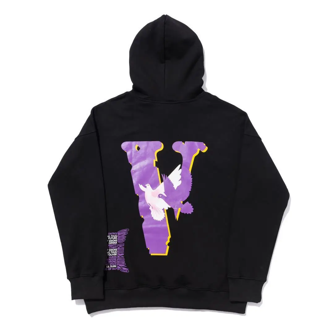 

IHJ5471 Men clothing European and American high street hip-hop letter printed loose sweatshirt men hoodie