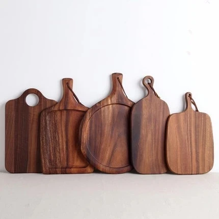 Black Walnut Wood Cutting Board, Wood Chopping Board for Kitchen