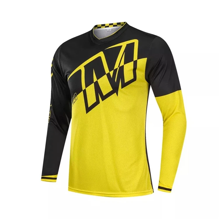 

Custom mtb breathable high quality long sleeve biking jerseys quick dry customized jersey mountain bike cycling tops for DH bike, Customized color