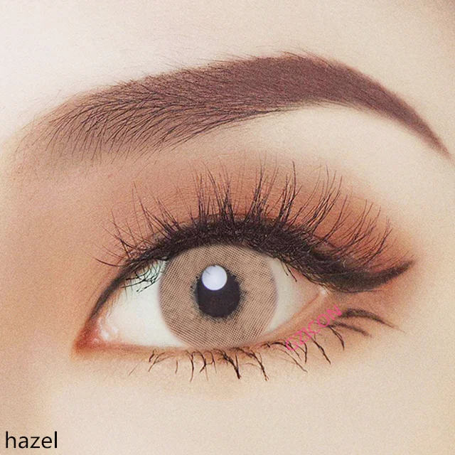 

Dream hazel free style color contacts wholesale hazel 1 tone yearly colored eye contact lenses