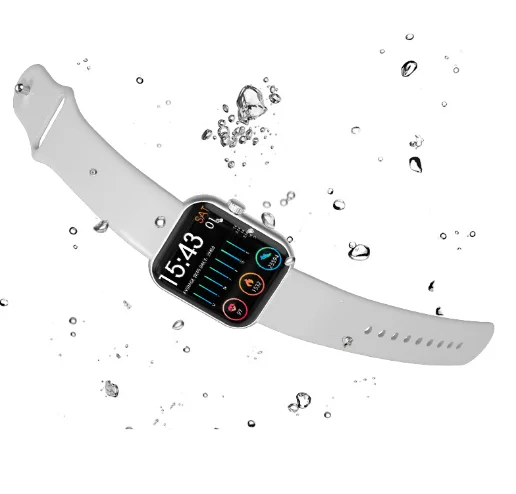 

smart watch t55 touch watch smart for Android IOS Phone Waterproof Heart Rate Tracker Blood Pressure Oxygen fit smart watch, 2 colors