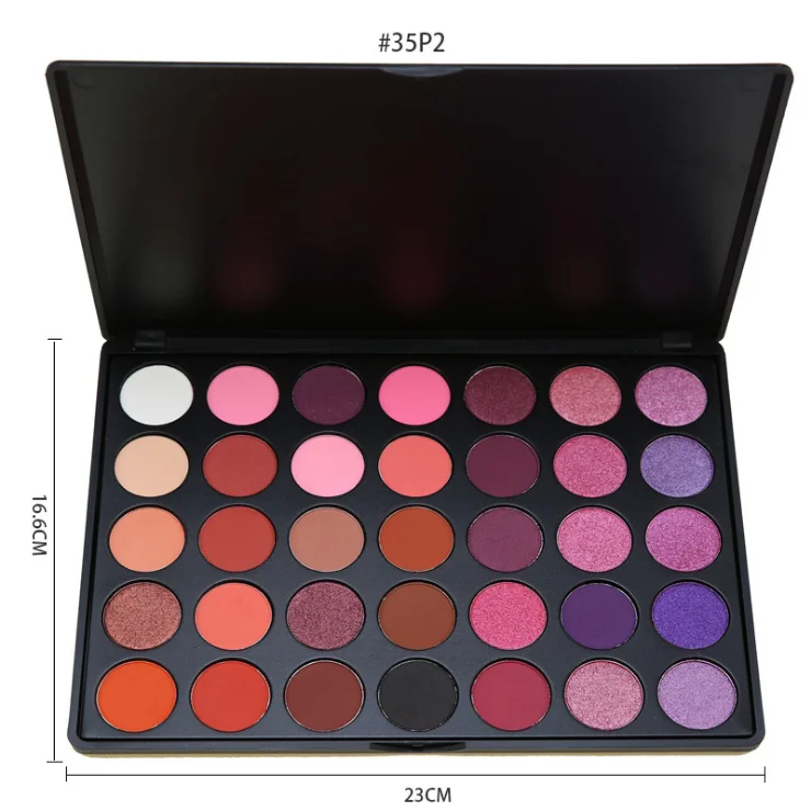

2021 Hot Sale High End Waterproof Glitter private label eyeshadow palette