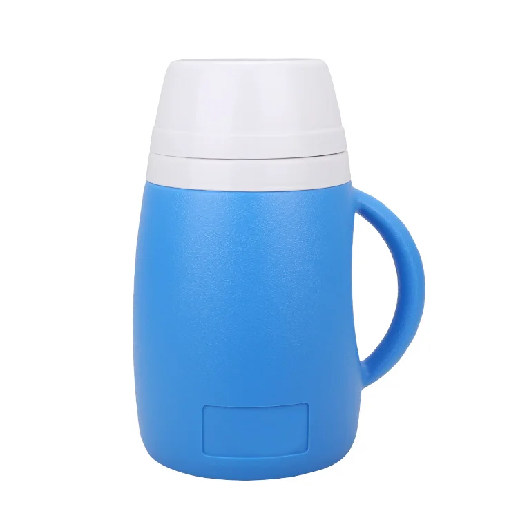 

hiking hot sale popular hiking beer juice sample portable small wide mouth pu fancy portable cooler jug 2.5l