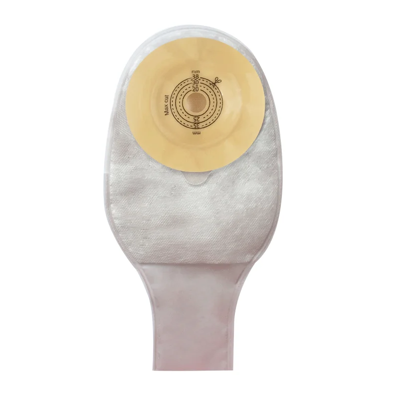Convex Baseplate Ostomy Stoma Bag With Anitbackflow Buy Convex Stoma Bag,10 Pcs Of Colostomy
