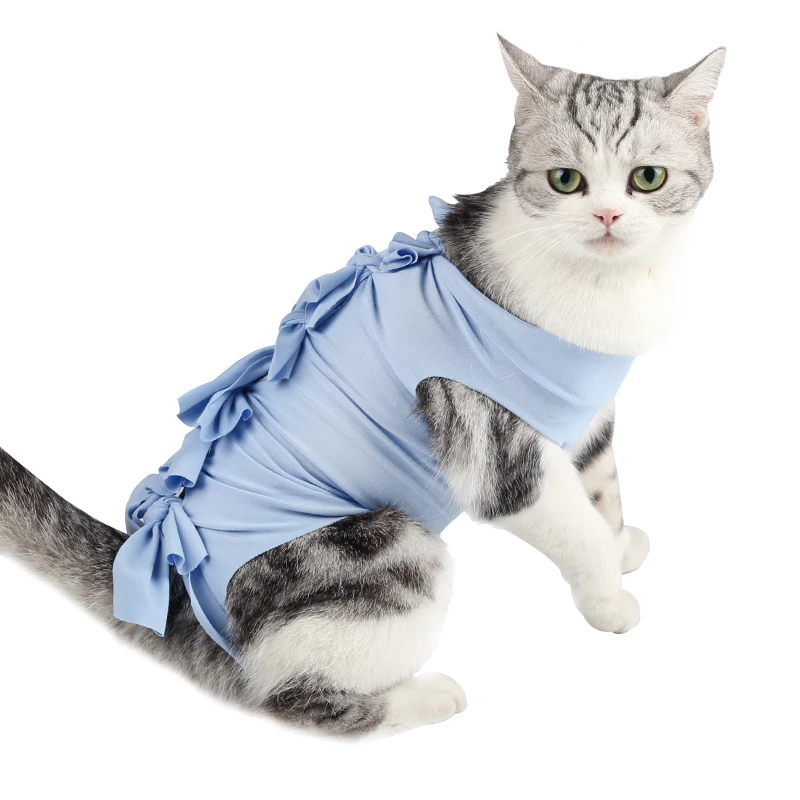 

Medical Pet Clothing & Recovery Cat Shirt Cat Suit Women, Pink