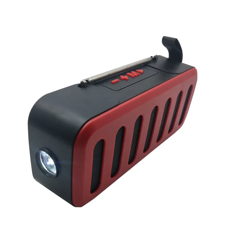 

Portable Outdoor Solar Speakers Waterproof Wireless Bluetooths Speaker With Torch Function And Antenna wireless mic