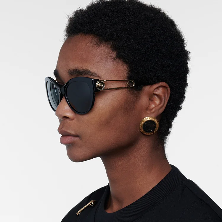 

High Quality Fashion Retro Oversized luxury Sun Glasses Designer Sunglasses Famous Brands Shades for Men Women