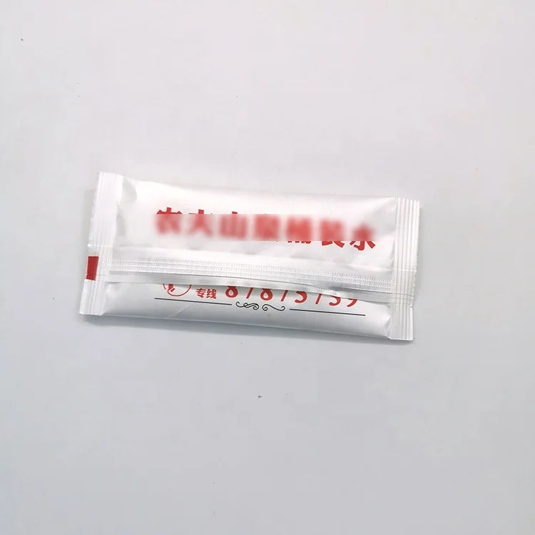
Portable non-woven fabric 10 pcs mini skin care wet wipes 