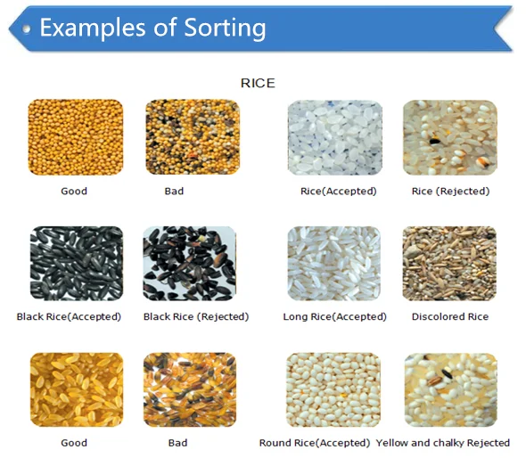 
Rice Processing machinery Rice Color Sorter 