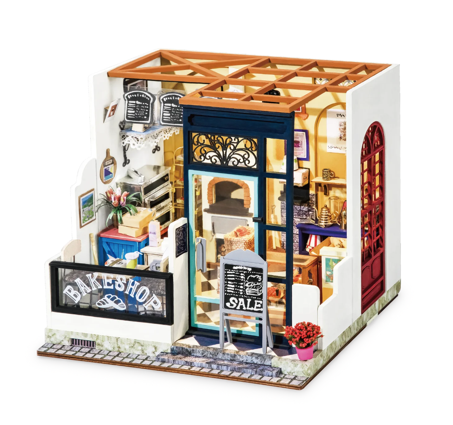 

Robotime Rolife 2022 Diy Miniature House Puzzles Kit DG143 3D Wooden Handmade Doll House