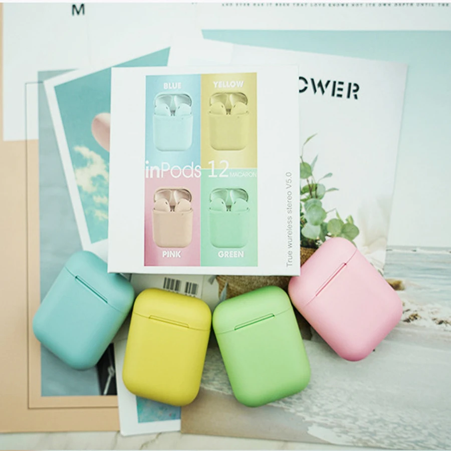 2019 new TWS Twins inpods 12 Wireless Earbuds True Noise Cancelling Earphones Sports Headphone - ANKUX.COM