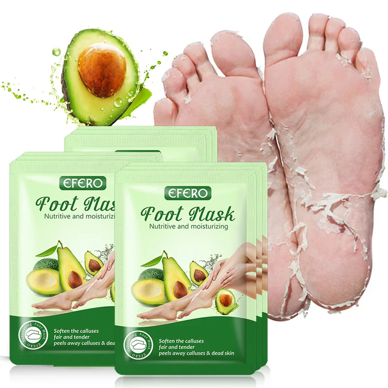 

Ze Light Wholesale OEM Foot Peeling Mask Feet Exfoliating Callus Scrub Remove Dead Skin Silky Foot Mask Foot Mask