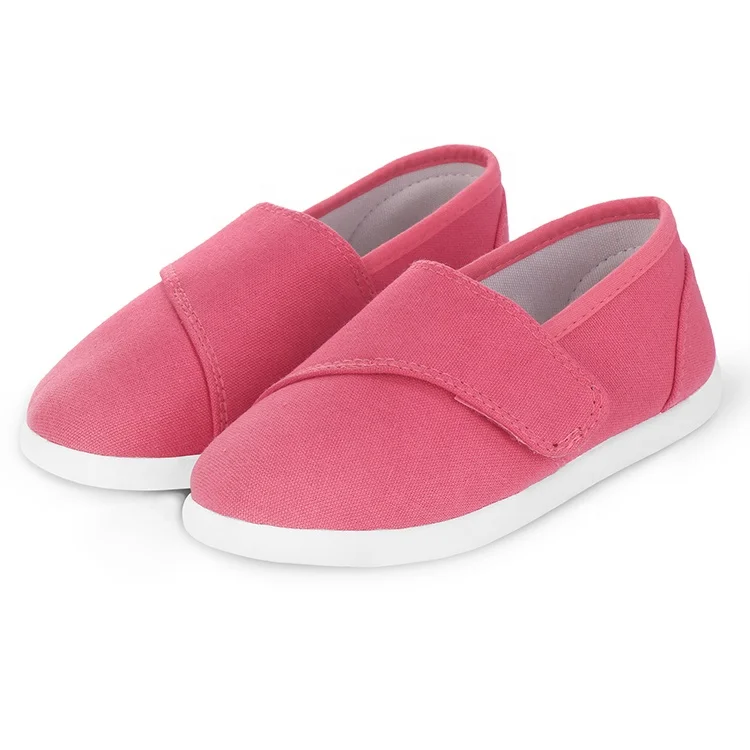 

Josiny High quality children's breathable casual canvas shoes can be customized, Red