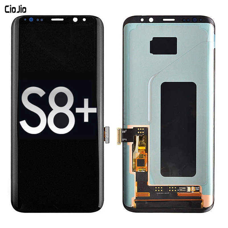 

Factory Original LCD Touch Screen For Samsung S8 S8 Plus LCD Display Digitizer Assembly Pantalla Replacement
