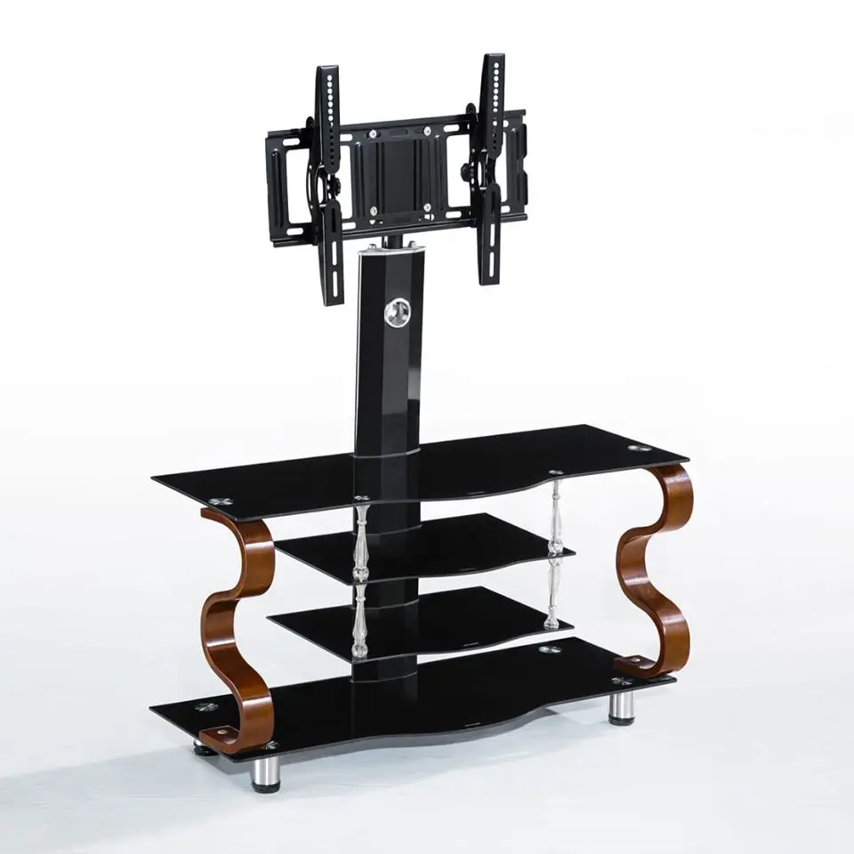 Universal Tv Stand Base Swivel Tabletop Tv Stand With Mount For 32 To