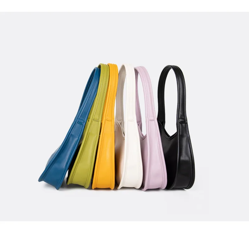 

Jelly Purses Clear PVC Handbags Fashion Women Popular Small Underarm Bag Designer Light Retro